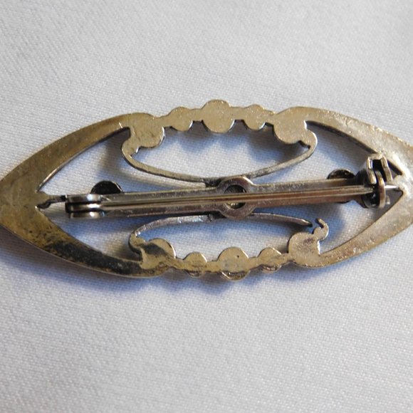 Vintage Estate Brooch Pins Lot of 3 - Picture 5 of 9